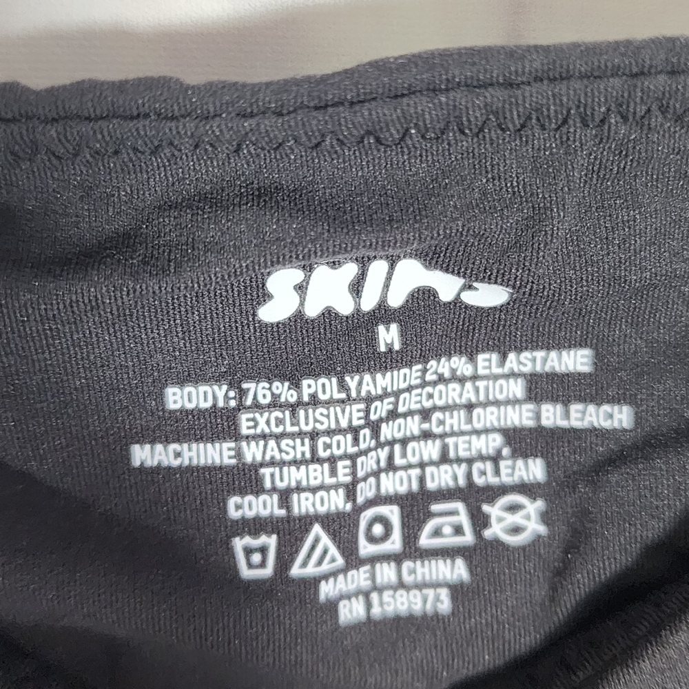 SKIMS FITS EVERYBODY HIGH NECK BODYSUIT/S, M/ ONYX - Picture 12 of 14